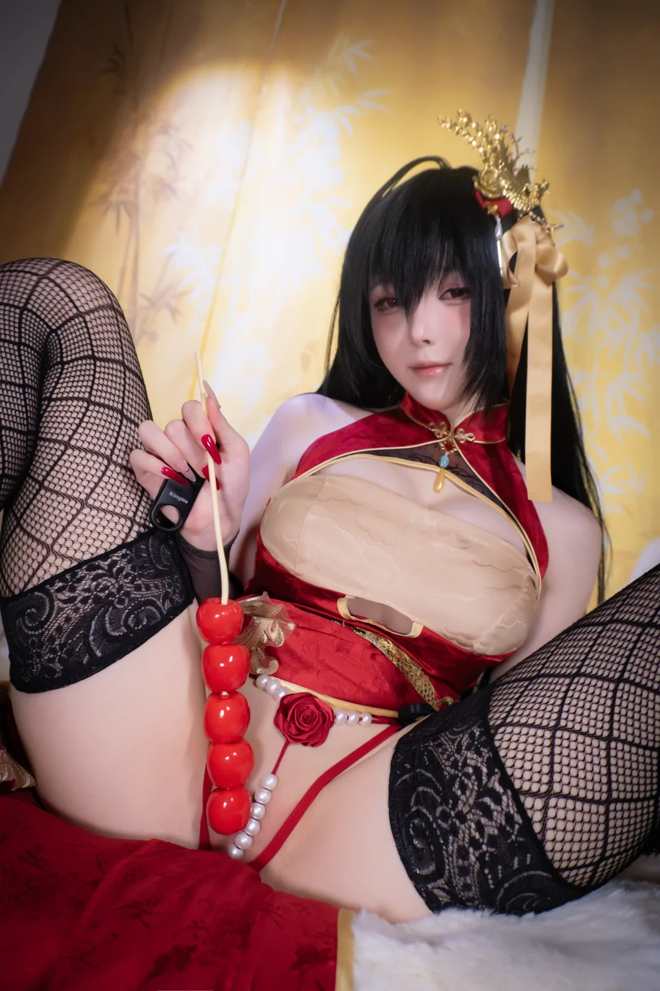 一小央泽 - 大凤旗袍 [103P,2V-2.18GB] tg@simisebaisi 【丝足阁】007.webp